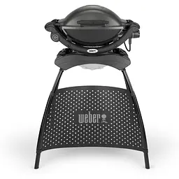 Гриль електричний Weber Q-140 з подставкою сірий (52020879) - мініатюра 2