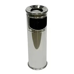 Підлогова урна з попільничкою Maxiflow хром 19х60 см (4418.1960S.430.00)