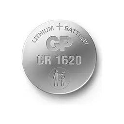 Батарейка Gp CR1620 Lithium 3.0V x 1 (відривається) (CR1620-7U5 / 4891199063886) - мініатюра 2