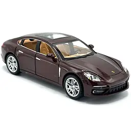 Porsche Panamera металева модель 1:24 зі звуком та світлом, інерційний автомобіль, відкриваються двері, подарунок для хлопчика