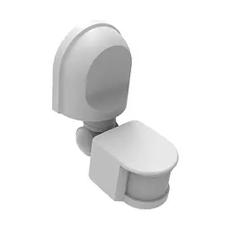 Датчик руху Euroelectric настінний 180° 2-12 м білий (ST-10(white)) - мініатюра 2