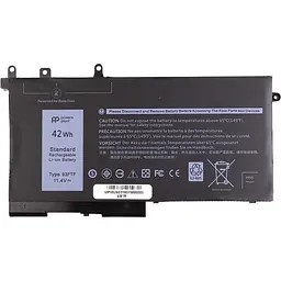 Аккумулятор PowerPlant для ноутбуков DELL Latitude E5280 (3DDDG) 11.4V 3500mAh