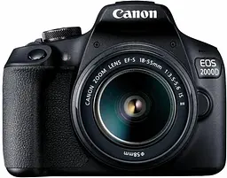 Цифровий фотоапарат Canon EOS 2000D 18-55 IS II kit (2728C008)