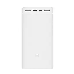 Зовнішній акумулятор (павербанк) Xiaomi Mi 3 30000mAh Quick Charge White - мініатюра 5