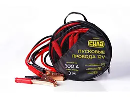 Дроти пускові СИЛА 12V 300А/3м (сумка)