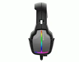 Навушники REAL-EL GDX-7680, Black, Mini jack + USB, накладні, мікрофон, кабель 2.2 м (GDX-7680) - мініатюра 4