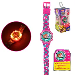 Дитячий годинник Kids Hits Paw Patrol зі світлом KH75/001L