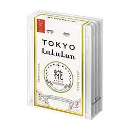 Маска для обличчя Lululun Face Mask Tokyo Kouji Живильна З екстрактом саке та кодзі 7 шт х 4 уп (4582305067125)