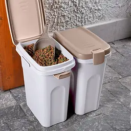 Контейнер для корму Stefanplast 25 л (10 кг) білий (98450) - мініатюра 3