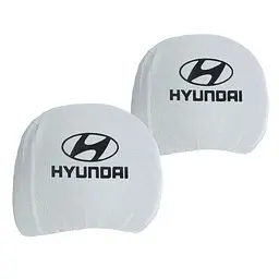 Чохол підголівників HYUNDAI білі