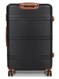 Валіза велика L ABS-пластик Worldline Airtex 629 76×52×30см 110л Чорний - мініатюра 4