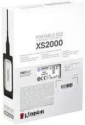 Зовнішній SSD накопичувач Kingston XS2000 2 TB [SXS2000/2000G] [77304] - мініатюра 8