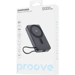 Зовнішній акумулятор Proove OverPower 10000mAh 35W Gray (PBOP35012105) [135261] - мініатюра 3