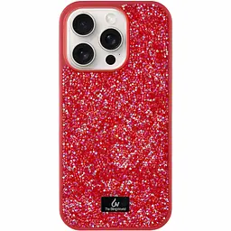 TPU чохол Bling World Rock Diamond для Apple iPhone 14 Pro (6.1) Червоний