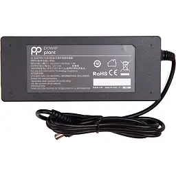 Універсальний блок живлення PowerPlant 220V, 12V 60W 5A (6.5*4.4)