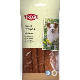 Ласощі Trixie Stripes для собак смужки з ягнятком 100 г (арт.31772)