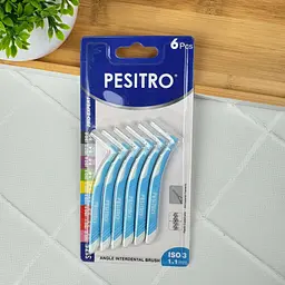 Набір міжзубних йоржиків Pesitro L-Type, 1.1мм, 6 шт