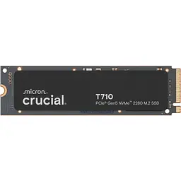 Накопичувач SSD Micron m.2 NVMe 1TB Crucial T710 PCIe 5.0 (CT1000T710SSD8)