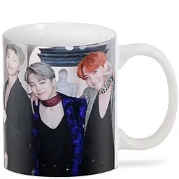 Кухоль GeekLand Bangtan Boys BTS BTS.02.05 330 мл білий - мініатюра 2
