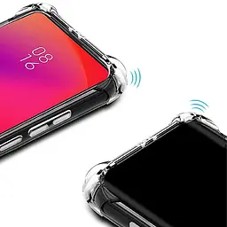 TPU чохол GETMAN Ease logo посилені кути для Oppo A52 / A72 / A92 Безбарвний (прозорий) - мініатюра 3