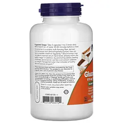 Натуральная добавка NOW Glucomannan 575 mg, 180 капсул - мініатюра 3
