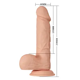 Фалоімітатор - Beautiful Encounter Bahamut Dildo Flesh - мініатюра 8
