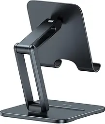 Підставка Baseus Desktop Biaxial Foldable Metal Stand for Tablets LUSZ000113 Grey - мініатюра 2