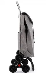Сумка-візок Rolser I-Max Tweed 6 43 Gris (IMX383-1022) - мініатюра 3