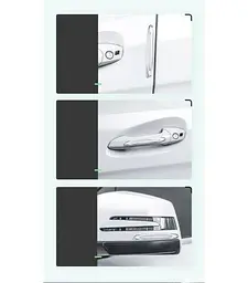 Комплект накладок для захисту дверей авто BASEUS Airbag Bumper Strip TPU 4 pcs (CRFZT-A02) - мініатюра 3