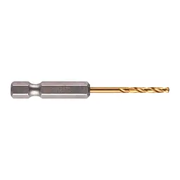 Свердло по металу RedHEX SHOCKWAVE HSS-TiN MILWAUKEE, діаметр 2,5х62х19мм, (2шт) - мініатюра 2