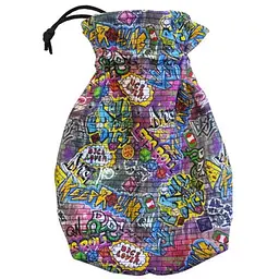 Мішечок для кубиків Q-Workshop Full Art Dice Pouch Graffiti (BWSPGRAF201)