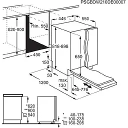 Посудомийна машина Electrolux EEA913100L (6812188) - мініатюра 6