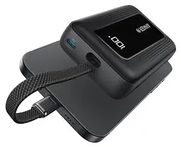 Акумулятор портативний Anker Zolo Power Bank (20000 mAh 30W вбудований кабель Built-In USB-C Cable) (A1689) - мініатюра 2