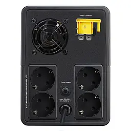ДБЖ APC Easy UPS BVX 1600VA, (BVX1600LI-GR), Schuko - мініатюра 4