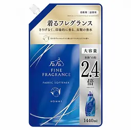 Японський кондиціонер для білизни FaFa Fine Fragrance Homme, поповнення 780 мл