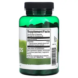 Кордицепс Cordyceps 600 mg 120 капсул Swanson vit0005586 - мініатюра 2