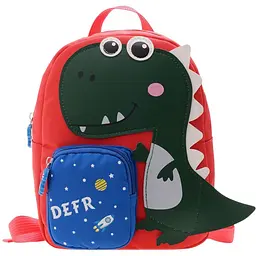 Дитячий рюкзак Evo-Kids Small Dino Red Black (2418-12 Red Black Dino)