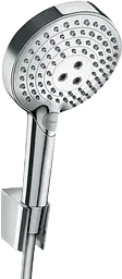 Ручний душ Hansgrohe Raindance SelectS PowderRain 120 3jetP Porter + шланг 125 27669000, Хром