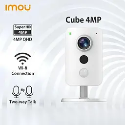WiFi IP камера IMOU Cube 4MP | QHD 2560x1440 px | ІЧ 10 м | PIR датчик - мініатюра 6