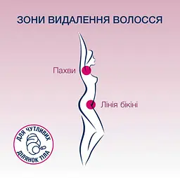 Воскові смужки Veet Easy Gelwax для депіляції лінії бікіні та пахв 14 шт. (3034477) - мініатюра 4