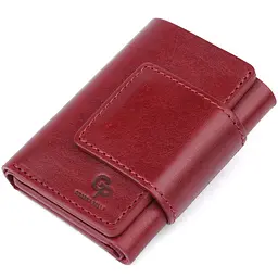 Практичне жіноче портмоне Grande Pelle 11574 бордове - мініатюра 1