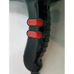 Фен Promotec Pm-2308 професійний з насадкою концентратор з 2-ступінчастим перемикачем потужності та температури 3000 Вт чорний (lp-89612_284) - мініатюра 4