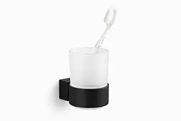 Підвісна склянка для зубних щіток VBI Terra black VBI-040704BL - мініатюра 3