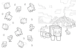 MINECRAFT. Офіційна розмальовка пригод - мініатюра 3