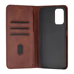 Чохол-книжка Premium Xiaomi Redmi Note 10 4G/Note 10S Dark Brown - мініатюра 2