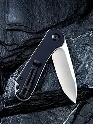 Ніж складаний кишеньковий Civivi Elementum, (7.5 см) D2/G10 чорний - мініатюра 3