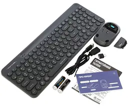 Комплект (Клавіатура та миша) A4Tech Fstyler FG3300 Air2 (Grey) (FG3300 Air2 (Grey)) - мініатюра 8