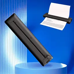 Портативний акумуляторний термопринтер M15 А4, бездротовий, Bluetooth/USB, чорний - мініатюра 3