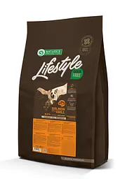 Сухий беззерновий корм з лососем та крилем для цуценят Nature's Protection Lifestyle Grain Free Salmon, 10 кг