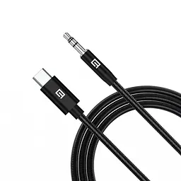 Кабель ArmorStandart USB Type-C Male to 3.5mm (mini-Jack) Male 1m Black (ARM76888)